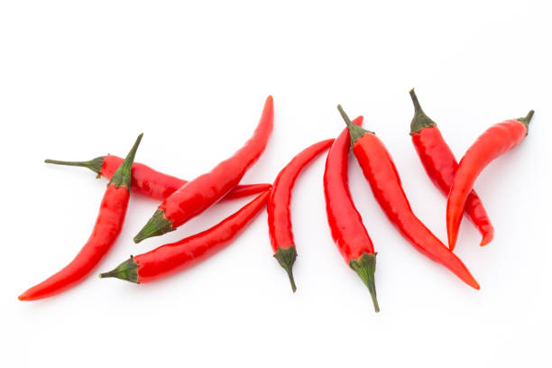 istock Chili pepper on the white background. 804039934