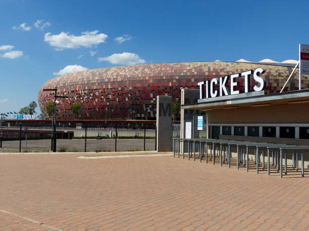 fnb-stadion in residence - soccer city stock-fotos und bilder