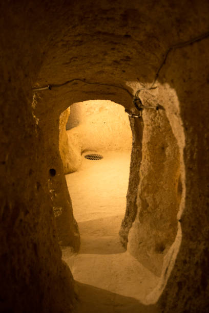 istock Derinkuyu cave city in Cappadocia Turkey 804071256