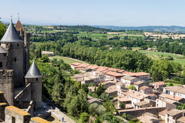 istock Carcassonne Medieval City France 804093108