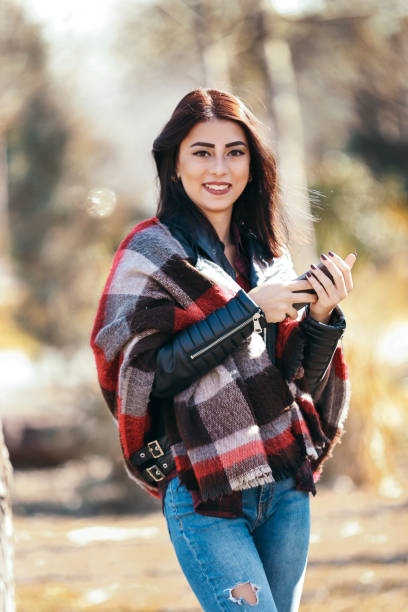 istock Woman smiling in a nature 804106328