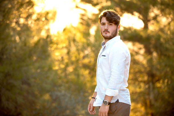 istock Businessman in the forest 804132146
