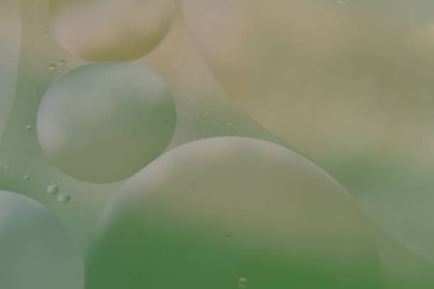 Oil and Water Abstract stock photo