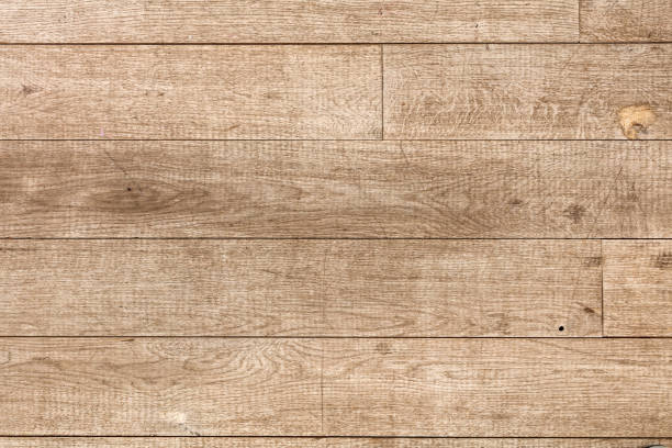 istock Soft beige wooden floor texture background 804143180