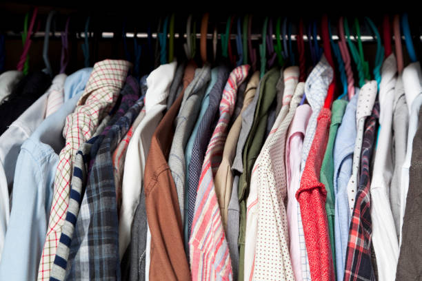 istock clothing in messy wardrobe 804148578