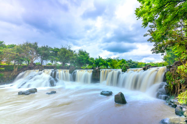 istock Beautiful waterfalls in Ecotourism 804153804