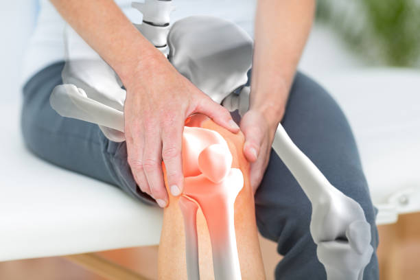 istock Man suffering with knee inflamation 804154102