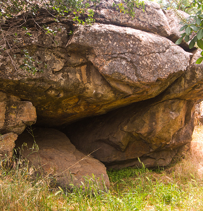 Scars Cave You Can Pretend Its Scars Cave Under Pride Rock Stock Photo - Download ...