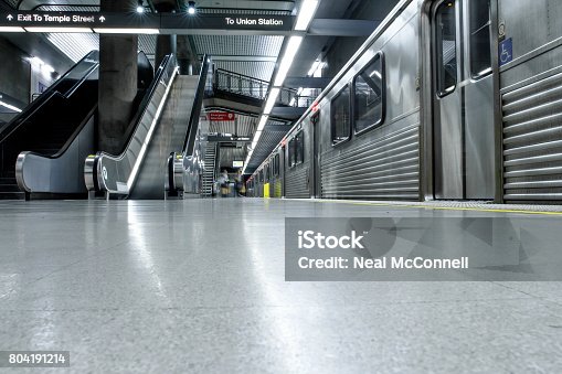 istock Los Angeles Metro Station and Subway 804191214