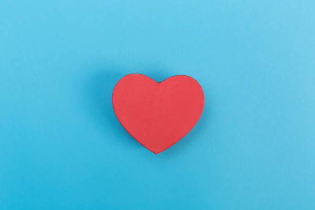 istock Valentine's Day heart shaped boxes on a blue background 804193798