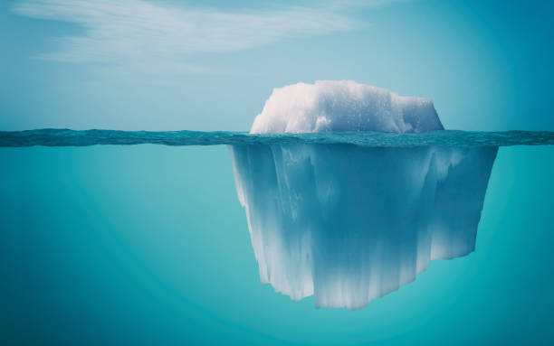 istock Underwater view of iceberg 804229160