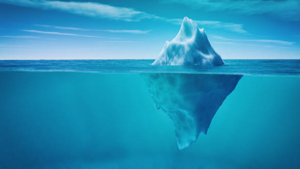 istock Underwater view of iceberg 804229174