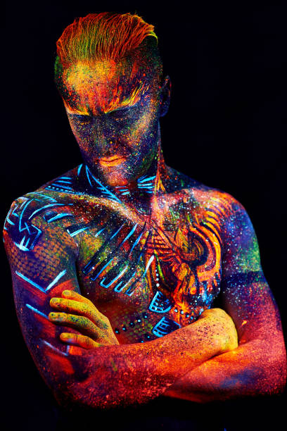 istock Close up male uv portrait 804234940