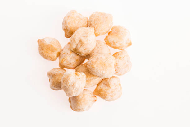 Chickpeas at the market.