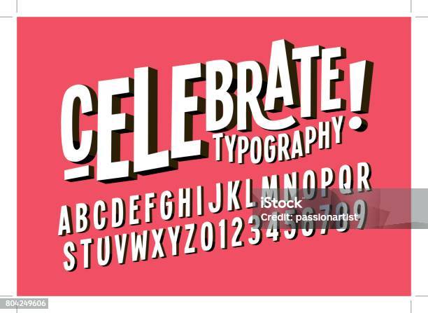 Bold Alphabet Stock Illustration - Download Image Now - Typescript, Fun, Alphabet