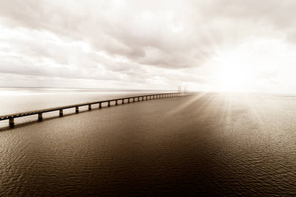 istock oresundsbron from above 804262516