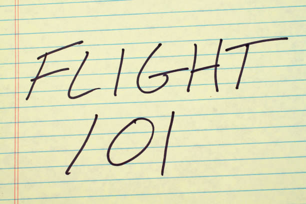 Flight 101 On A Yellow Legal Pad