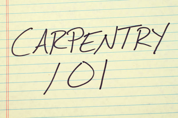 istock Carpentry 101 On A Yellow Legal Pad 804263106