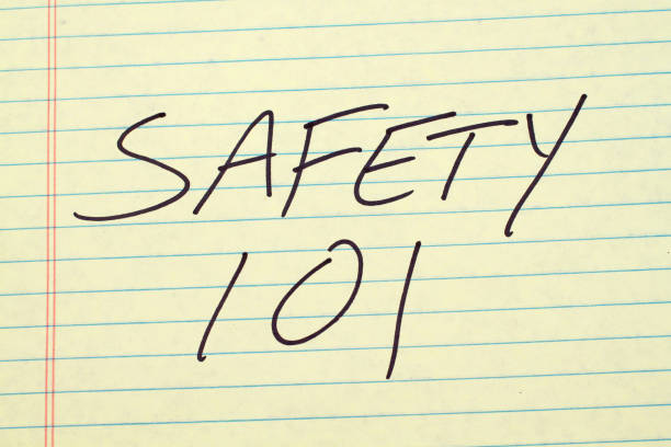 istock Safety 101 On A Yellow Legal Pad 804263182