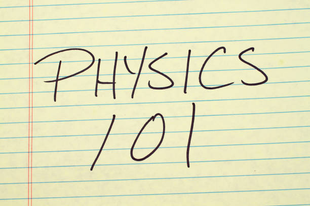 istock Physics 101 On A Yellow Legal Pad 804263266