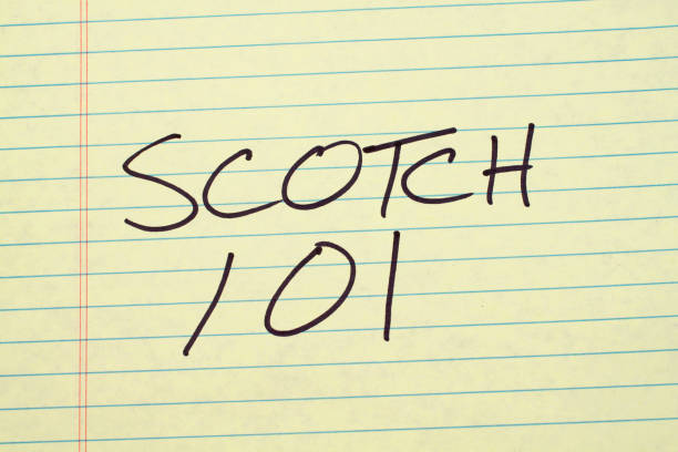 istock Scotch 101 On A Yellow Legal Pad 804263406