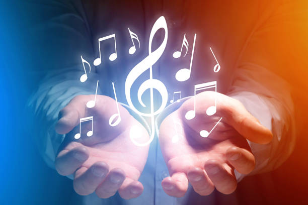 istock Concept of listenning music on a device - Technology concept 804295962