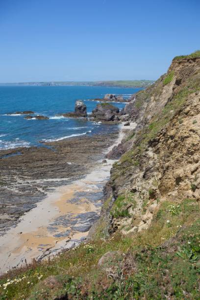 istock Coastline at Hope Cove, Devon, England 804309118