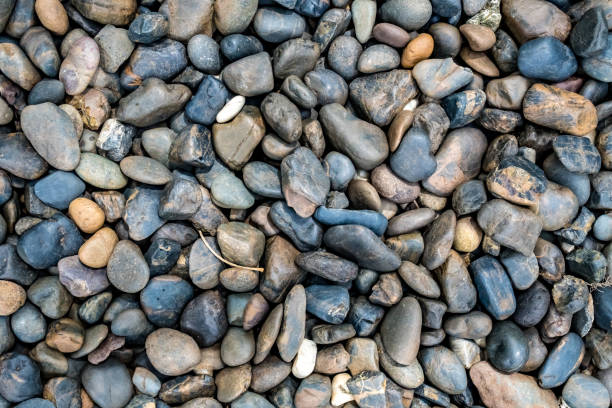 istock Gray and brown gravel texture 804317352