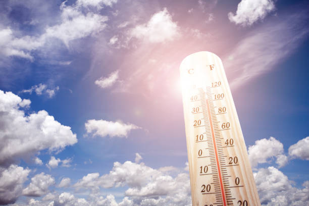 istock Thermometer on the summer heat 804332846