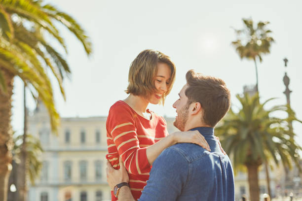 istock Friends enjoying an afternoon in Barcelona. 804343356