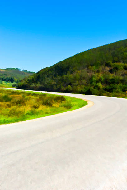 istock Asphalt Road in Portugal 804343810