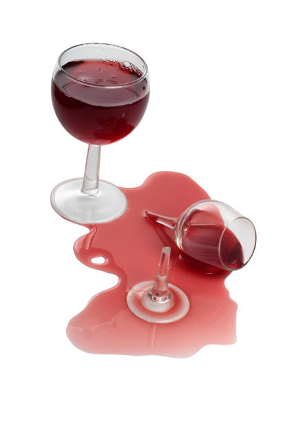istock Wine brocken glass 804346420