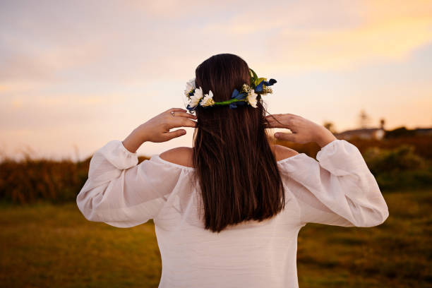 istock Into nature she goes and leaves her troubles behind her 804358938