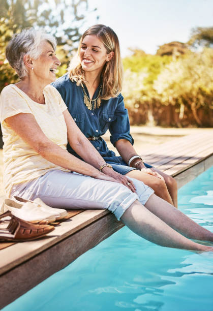 istock I’m so happy you’re here, Mom 804415894