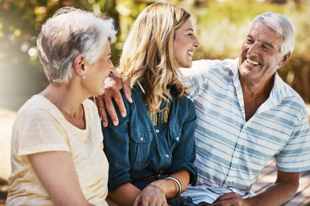 istock Getting some fresh air with the folks 804416122
