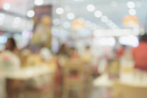 istock Blur cafe restaurant with abstract bokeh 804423750