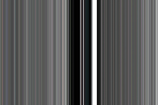 Abstract image in the style of television white noise with vertical lines