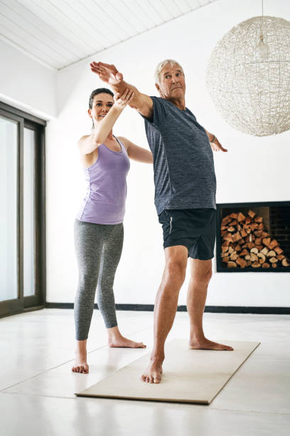 istock Yoga is a great way to fix poor posture 804427184