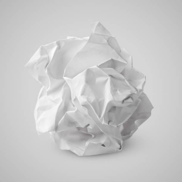 istock Crumpled paper ball 804432860