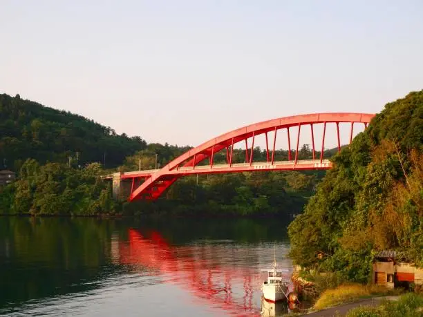 Saigo bridge/Oki islands,Shimane