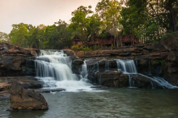 Waterfall at the Boloven, Laos