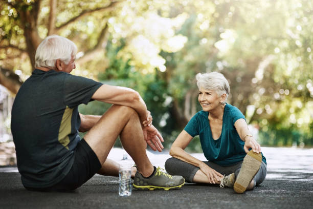 istock Staying in shape as they age 804450354
