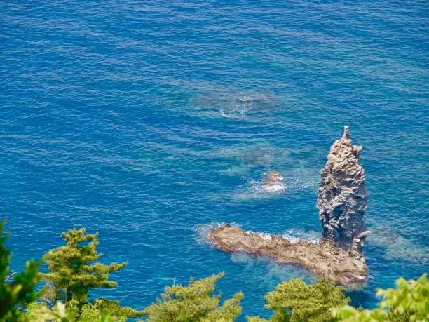 candle rock/Oki islands,Shimane