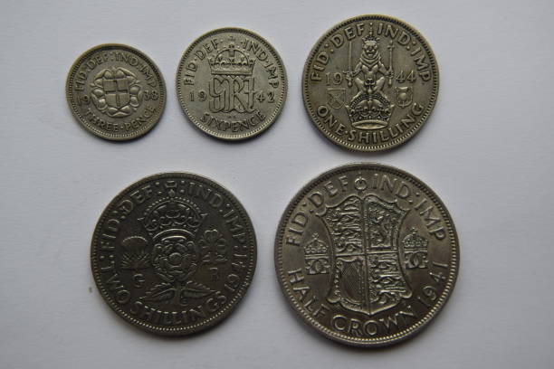 istock Selection of George VI silver coins 804523880