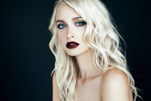 istock Beautiful woman with make-up 804550864