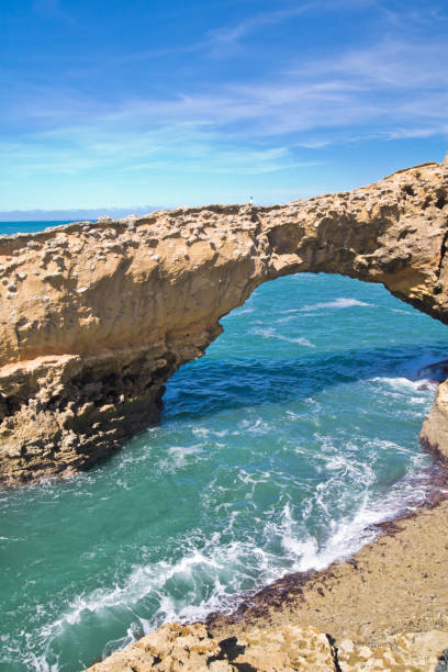 istock beautiful cliffs on atlantic coastline with turquoise ocean wave erosion caves background in vivid coloUrs in biarritz, basque country, france 804557208