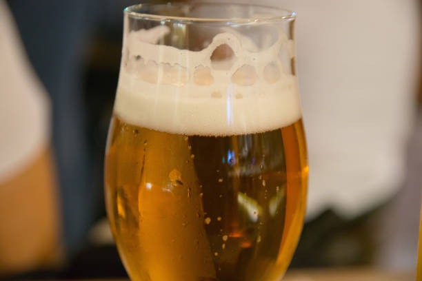 istock Artisan glass of lager beer 804575680