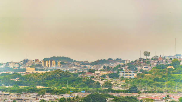 istock Guayaquil Outskirt Aerial View, Ecuador 804589846