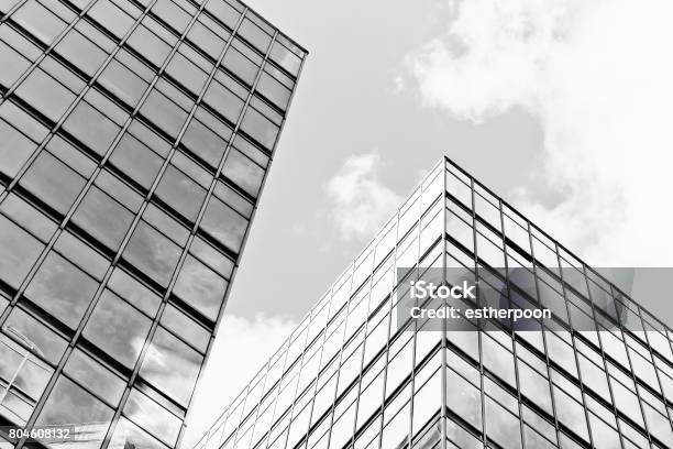 Abstract Building Background Stock Photo - Download Image Now - Angle, Architecture, Asia