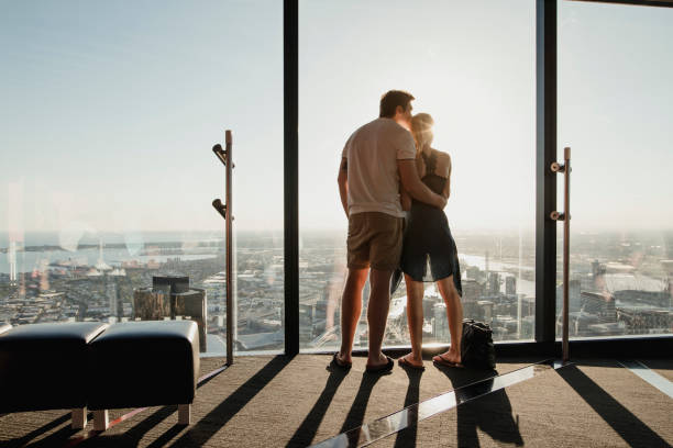 istock Enjoying the View Over the City 804612610